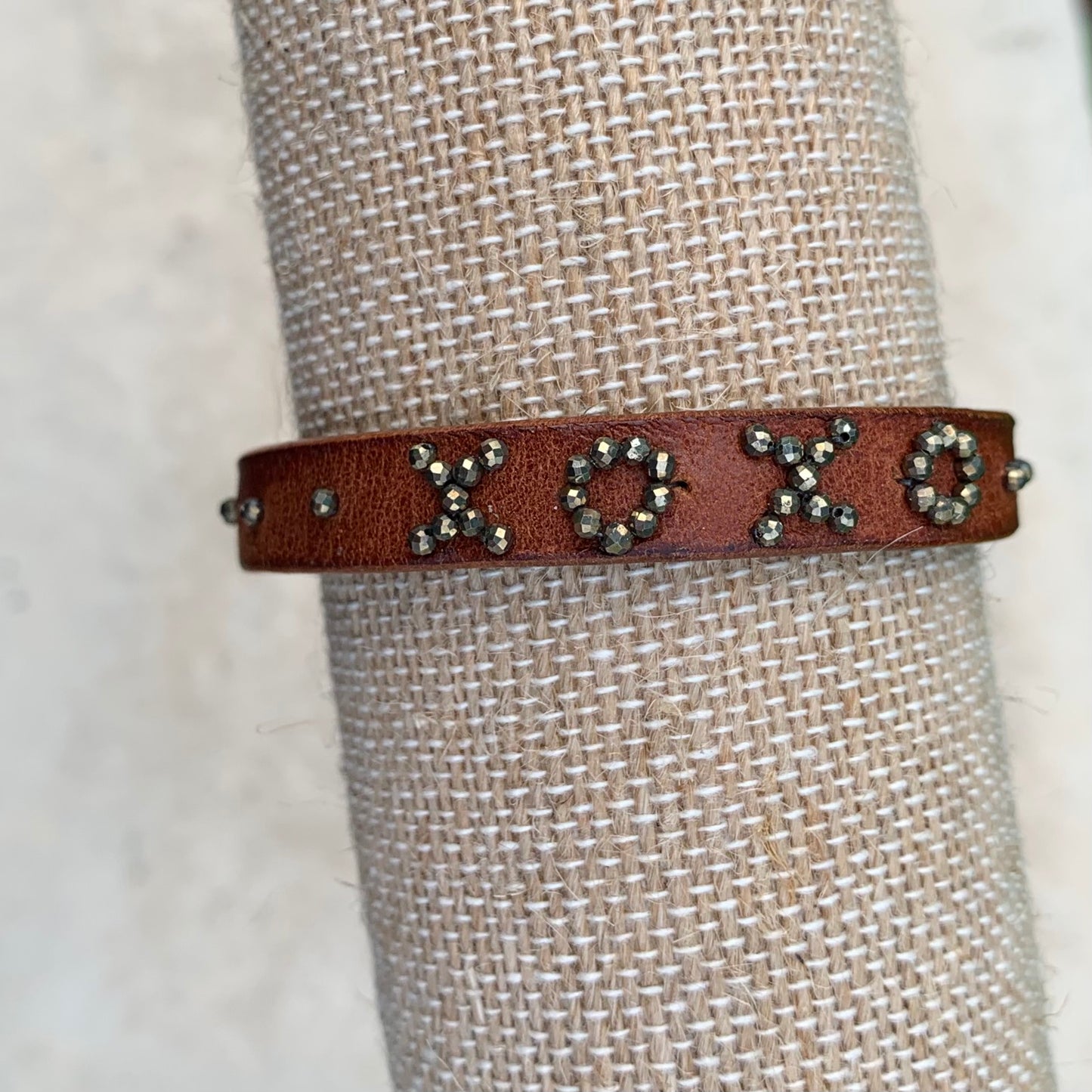 LOVE Stacking Bracelet - natural colors