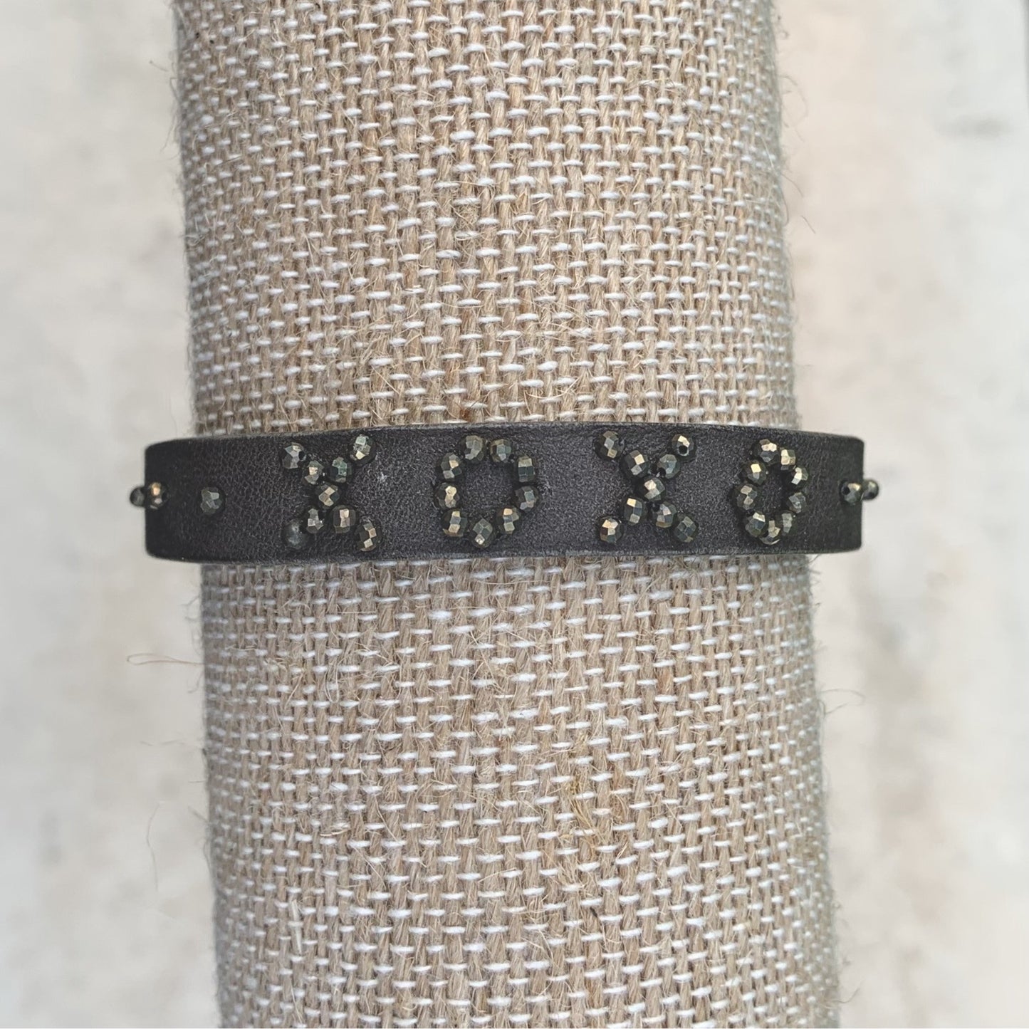 LOVE Stacking Bracelet - natural colors