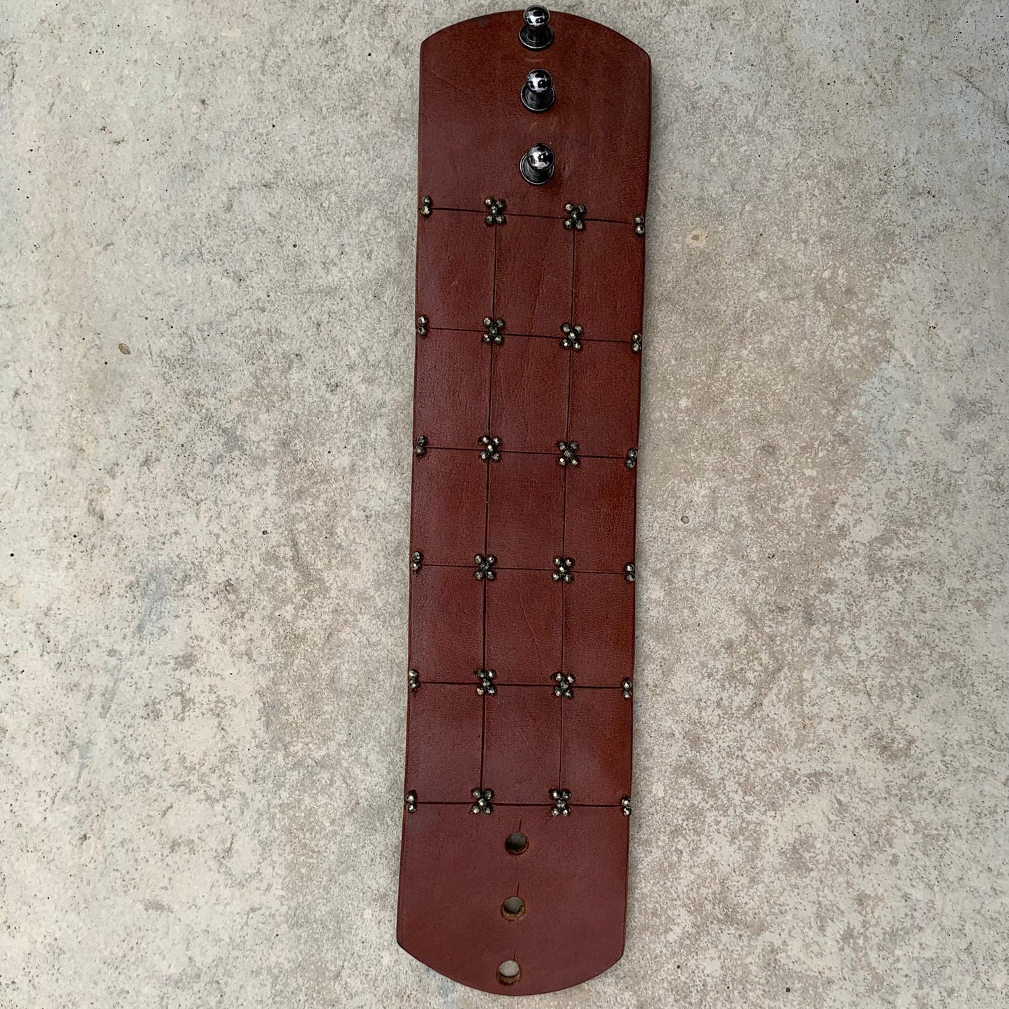 ARMOR Leather Cuff Bracelet
