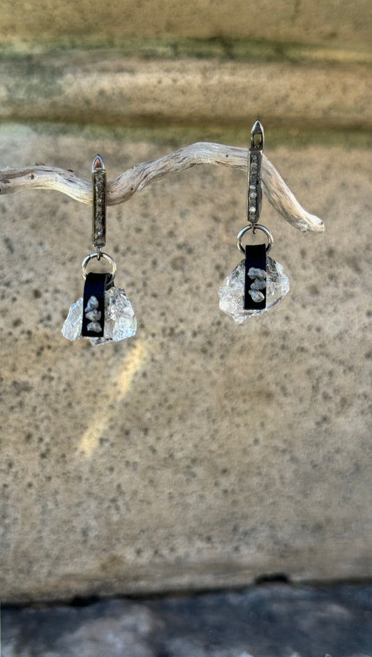 Herkimer Diamond Earrings