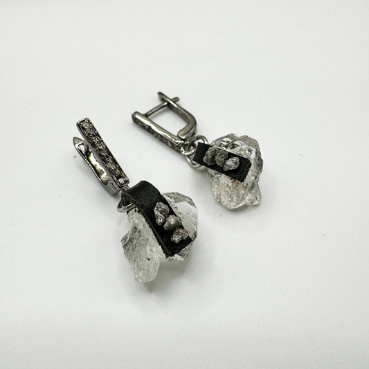 Herkimer Diamond Earrings