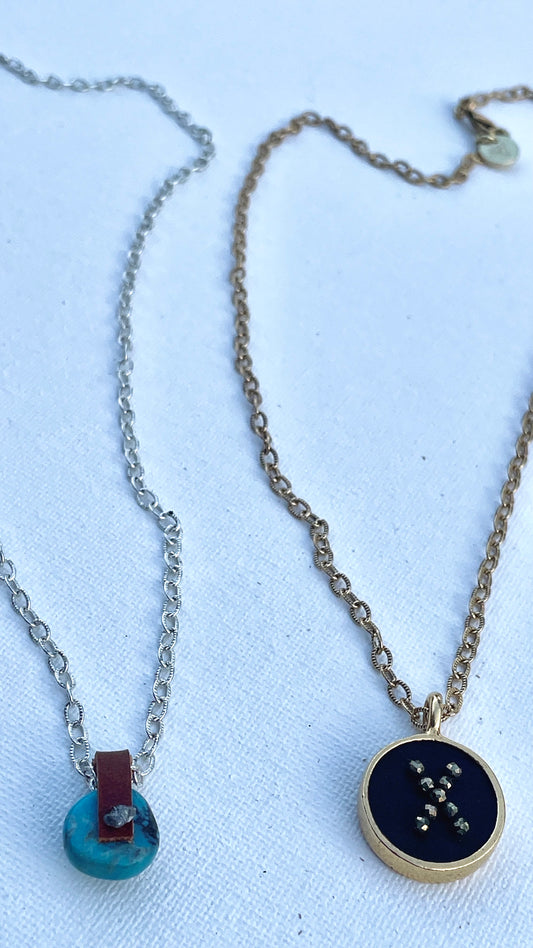 Fine Cable Link Chain Necklace in 24K Gold- or Fine Silver-Plated