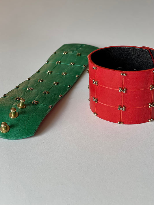 ARMOR Leather Cuff Bracelet