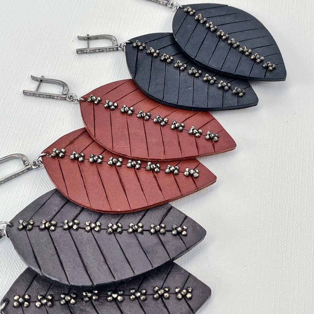 Leather Earrings