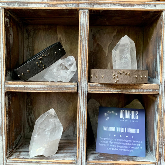 Aquarius (Jan 20 - Feb 18) Zodiac Constellation bracelet