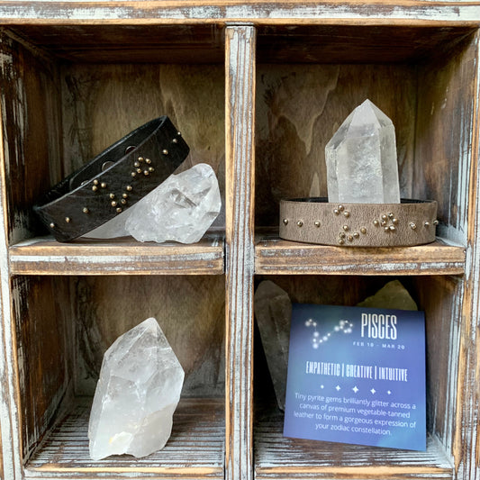 Pisces (Feb 19 - Mar 20) Zodiac Constellation bracelet