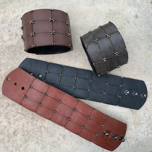 ARMOR Leather Cuff Bracelet